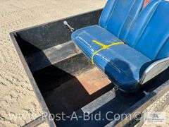 Tandem Trailer Cart With Removable Bus Seat.