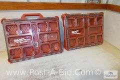 2-Milwaukee Packout Organizers, New.