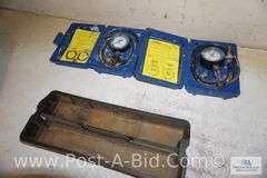 2-Ritchie Yellow Jacket Gas Pressure Kits, In Husky Tote.