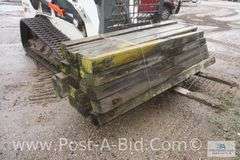 Bundle Of 8' Long Wood Cross Arms, Approx. 25 Each