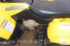 2004 Honda Recon 4x2 Fourwheeler, MN DNR 124RU, Runs And Drives. Tax And Ti
