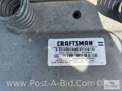 Craftsman LT 1,000 Riding Lawn Mower, With 42" Deck, Briggs And Stratton 18
