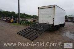 2008 International CF500 VT 275 16' Box Truck With 10' Fold-Up Ramp, Diesel
