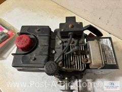 5 HP Tecumseh Electric Start Motor, Owner Stated, "Runs."
