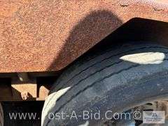 2015 Rice 18' Tandem Axle Trailer With Ramps, Pintle Hitch Hook Up, VIN# 4R