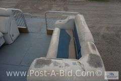 1973 Weeres 24' Pontoon, No Motor, Has Anchor, Rope, And Table, License # M