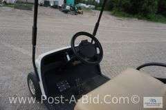 2017 EZ-Go Gas Golf Cart With Golf Bag Holders, Kawasaki Gas Motor, Canopy.
