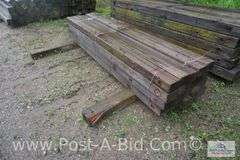 Bundle Of 8' Long Wood Cross Arms, Approx. 25 Each