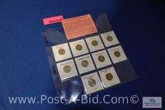 Westward Journey Nickel Series Set-10 Full Coin Set 2004-2006.