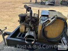 Hobart Generator/Welder On Trailer, 30-230 Amp, Owner Stated, "Runs And Wel
