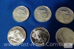 10 x 1 oz. .999 Fine Silver Rounds.