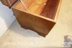 Vintage Cedar Chest, 46" L x 20 1/2" T x 17", No Key.