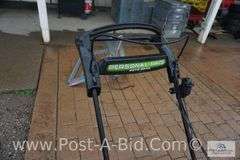 Toro 60 Volt Push Mower- No Charger, Condition Unknown.