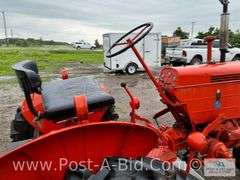 VAC Case, With 60" Belly Mower, Hydraulic Lift, Lights, 12 Volt,Dead Battery