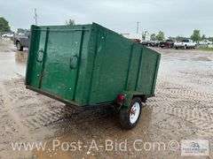 Shop Built 4' x 8' Trailer, 3' Sides, Lights, 1 7/8" Ball, Lifetime License