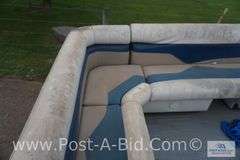 1973 Weeres 24' Pontoon, No Motor, Has Anchor, Rope, And Table, License # M