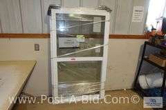 Simonton Vinyl Single Hung Window, 35 1/2" x 61 1/2" Never Installed.