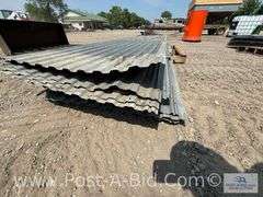 Lot Of 12' Used Galvanized Steel.