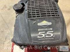 Earthquake Badger 5.5 Briggs And Stratton Tiller, Owner Stated, "Works."
