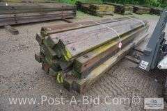 Bundles Of 14' Wood Cross Arms, Approx. 25 Each.