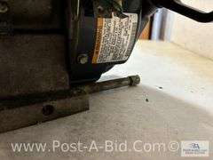 5 HP Tecumseh Electric Start Motor, Owner Stated, "Runs."
