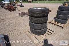 4-Wrangler-Goodyear Tires And Rims, 255/75 R17, Jeep Rims.