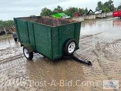 Shop Built 4' x 8' Trailer, 3' Sides, Lights, 1 7/8" Ball, Lifetime License