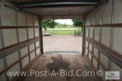 2008 International CF500 VT 275 16' Box Truck With 10' Fold-Up Ramp, Diesel