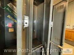 8 Door Locker, 78" T x 48" W x 12" D.