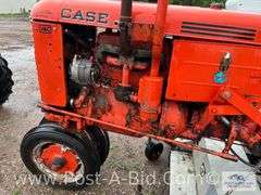 VAC Case, With 60" Belly Mower, Hydraulic Lift, Lights, 12 Volt,Dead Battery