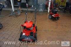 Troy Bilt CSV 070 Mower With 6.75 Gas Motor, Condition Unknown.