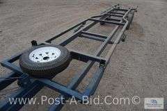 2010 Triton Pontoon Trailer, With Spare Tire, Lifetime License #ABBK980, Tr