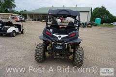 2015 CF Moto Z Force 800 EX Side By Side With 4,970 Miles, 4x4.