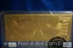 6 Envelopes Of 1.76 Grams Of Gold Foil In Each Envelope.