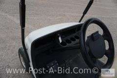 2017 EZ-Go Gas Golf Cart With Golf Bag Holders, Kawasaki Gas Motor, Canopy.