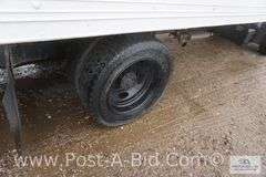 2008 International CF500 VT 275 16' Box Truck With 10' Fold-Up Ramp, Diesel