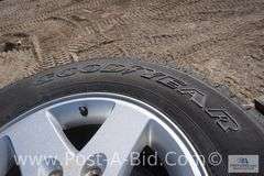 4-Wrangler-Goodyear Tires And Rims, 255/75 R17, Jeep Rims.