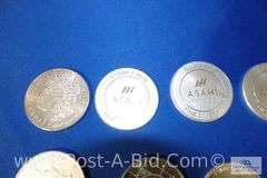 10 x 1 oz. .999 Fine Silver Rounds.