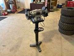 Jet 8" Variable Speed Grinder ON Stand With Manual, Works.