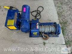 MY-TE Winch Hoist, 110 Plug In.