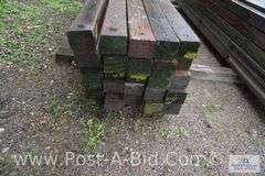 Bundles Of 14' Wood Cross Arms, Approx. 25 Each.
