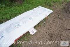 Classic Rib 36 29Ga GR80 CF45 Red Sheet Metal, Approx. 38 Pieces At 11' Lon