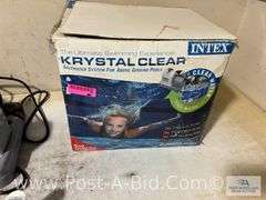 Intex Salt Water System For Above Ground Pools, Owner Stated, "Like New."