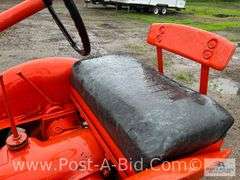 Restored Allis Chalmers B Tractor With Crank Start, PTO. Runs And Drives.