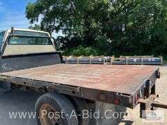 2001 GMC C6500 Flatbed Truck, With 8.1 L Gas Motor, Automatic, 11' Flatbed,