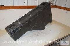 3-Hard Plastic Fender Truck Bed Tool Box, With Ratchet Straps.
