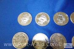 10 x 1 oz. .999 Fine Silver Rounds.