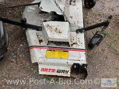 VAC Case, With 60" Belly Mower, Hydraulic Lift, Lights, 12 Volt,Dead Battery