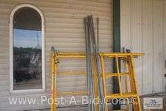 Scaffolding, Owner Stated, "13'."