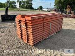 Heavy Duty Pallet Racking Crossbeams, Approx. 55 At 8' Long.